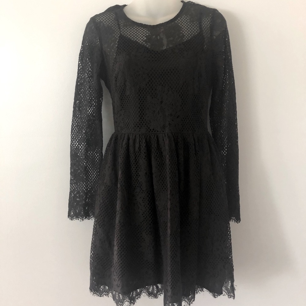 Black Lace Dress